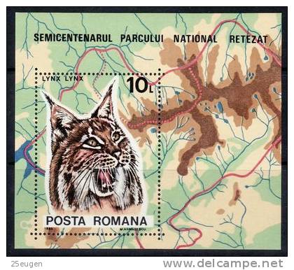 ROMANIA 1985 MICHEL NO BL.218  MNH - Ongebruikt