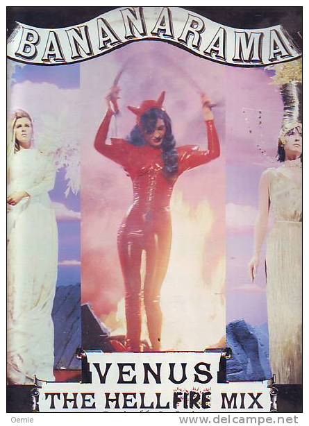 BANANARAMA  °°  VENUS  THE HELL FIRE MIX - 45 T - Maxi-Single