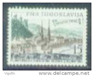 YU 1954-750 STAMPS EXIBITION LJUBLJLANA, YUGOSLAVIA, 1v , MNH - Ongebruikt