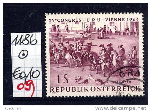 15.6.1964  -  SM A. Satz  "XV. Weltpostkongreß (UPU) Wien 1964"   -  O  Gestempelt  -  Siehe Scan  (1186o 09) - Usados