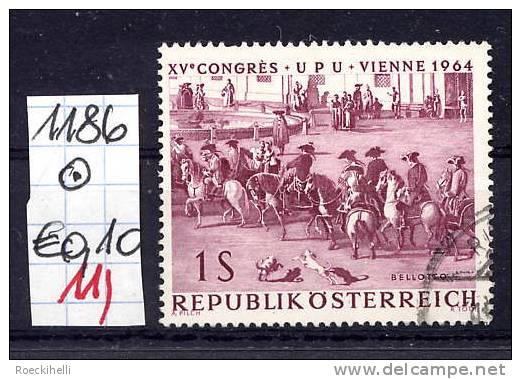 15.6.1964  -  SM A. Satz  "XV. Weltpostkongreß (UPU) Wien 1964" - O  Gestempelt  -  Siehe Scan  (1186o 11) - Gebruikt