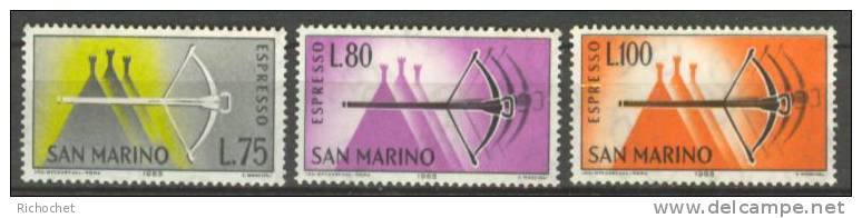Saint-Marin - Express 25 à 29 ** - Express Letter Stamps