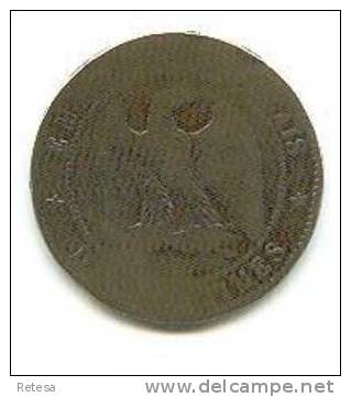 O FRANKRIJK 10 CENTIMES 1854 A  NAPOLEON III - 10 Centimes