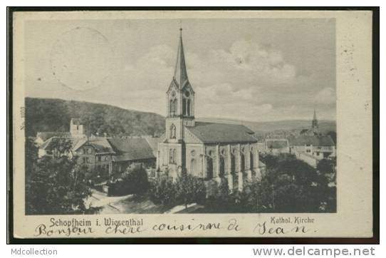 ALLEMAGNE SCHOPFHEIM / Kathol. Kirche / - Schopfheim