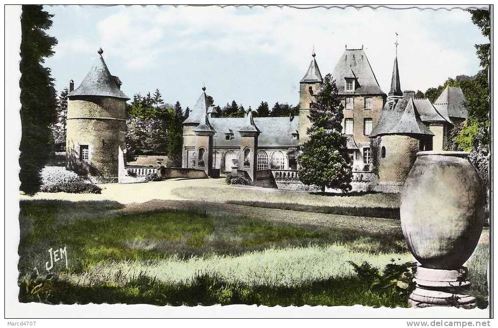 BAVAY 59 Le Chateau De Rametz Et Le Parc Editions Mercier Carte Dentelée Véritable Photo - Bavay