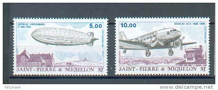 SPM 406 - YT PA 66 - 67 ** - Unused Stamps