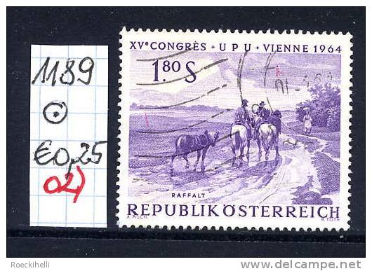 15.6.1964 - SM A. Satz "XV. Weltpostkongreß (UPU) Wien 1964"  -  O Gestempelt  -  Siehe Scan  (1189o 02) - Used Stamps