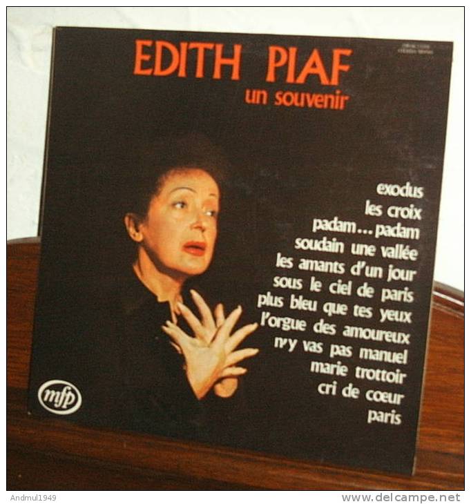 Edith PIAF "Un Souvenir" - Andere - Franstalig
