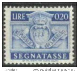 Saint-Marin - Taxe 66 ** - Segnatasse