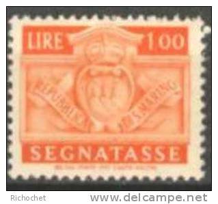 Saint-Marin - Taxe 72 ** - Segnatasse