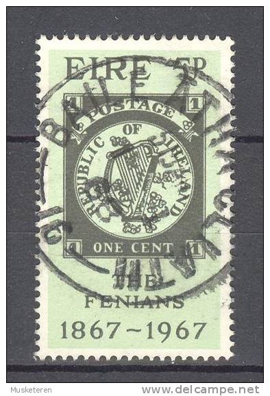Ireland 1967 Mi. 198   5 Pg The Fenians Deluxe Cancel BALLE ATHACLIATH !! - Used Stamps