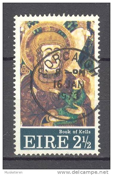 Ireland 1972 Mi. 283   2½ (P) Christmas Weihnachten Jul Noel Navidad Madonna W. Child Deluxe Cancel CORCAIGH !! - Oblitérés