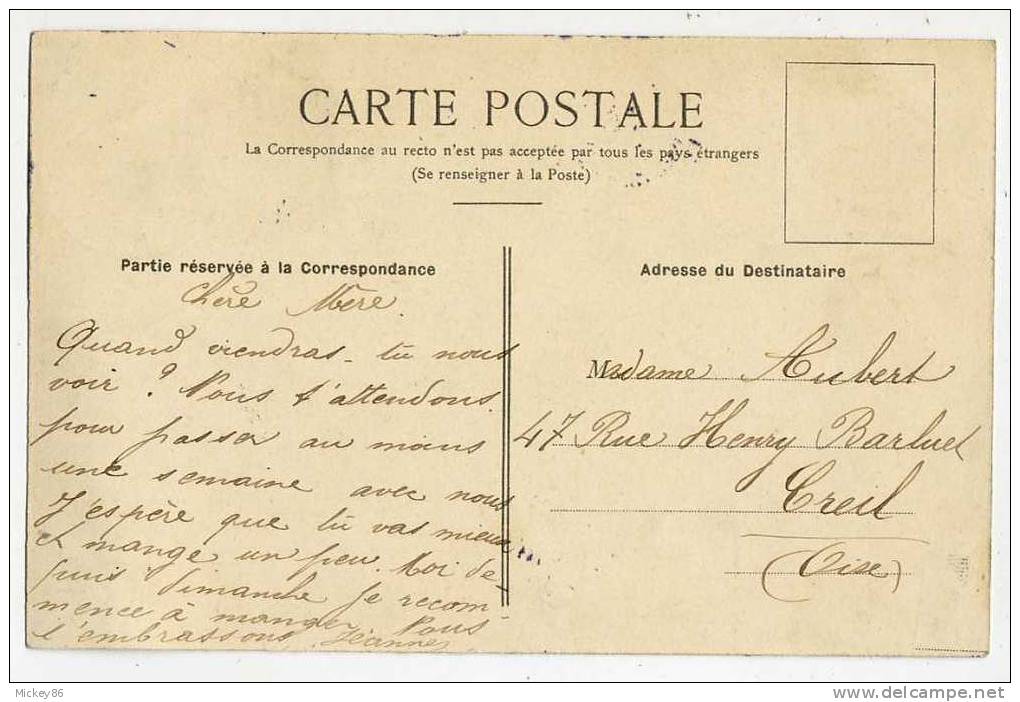 PARIS 19ème--1906----Buttes Chaumont--Maison Du Garde  (très Animée) N° 59 éd E.V - Paris (19)
