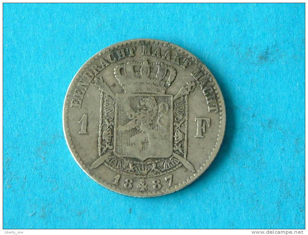 1887 VL - 1 FRANK ( Morin 179 - For Grade / Please See Photo ) ! - 1 Franc