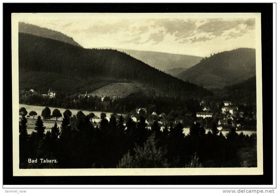 Bad Tabarz  -  Bei Gotha   -   Ansichtskarte Ca.1940 - Waltershausen