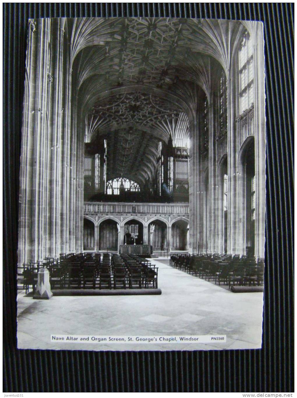 CPSM ANGLETERRE-Nave Altar And Organ Screen,St.George's Chapel,Windsor - Windsor