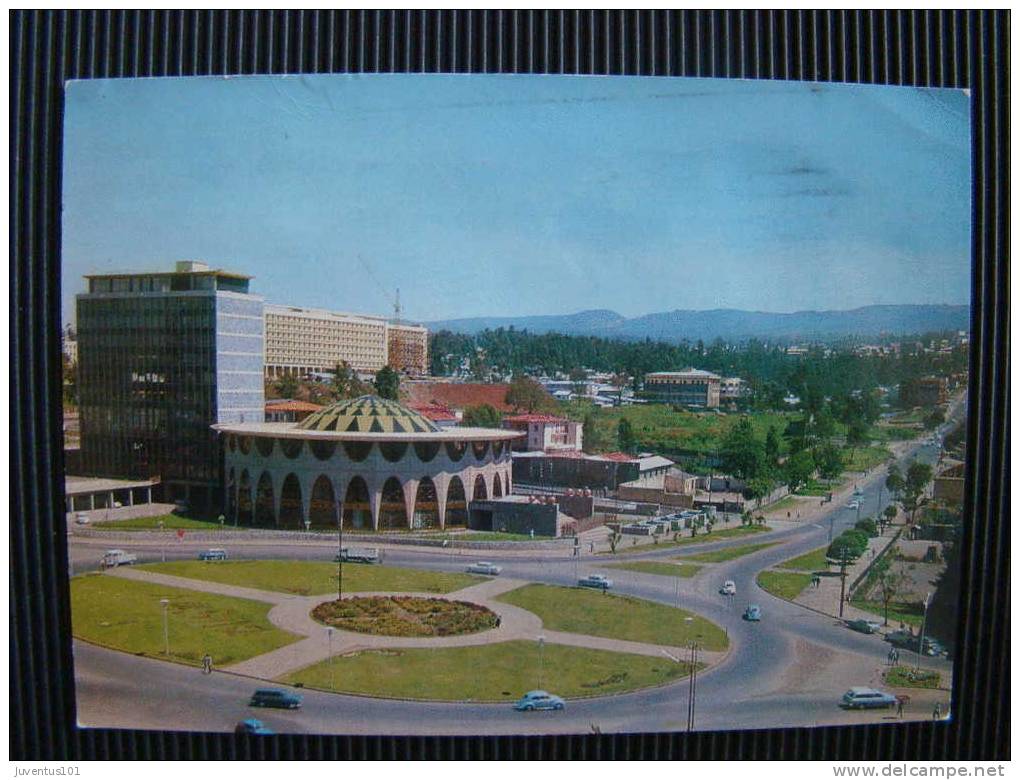 CPSM ETHIOPIE-Addis Ababa-Commercial Bank-état Voir Scan - Ethiopie