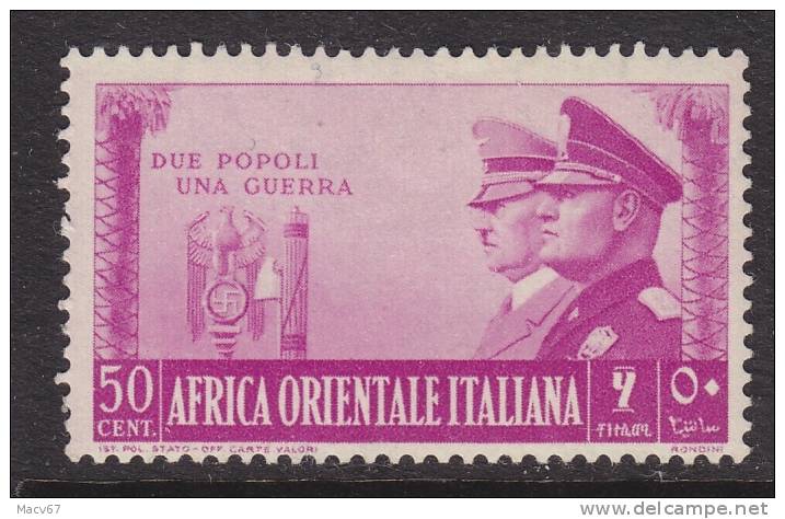 Italy Eastern Africa  38   * - Eastern Africa