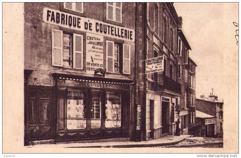 63 THIERS - Fabrique De Coutellerie - Coutaret Denise - 5 Rue De Lyon - Thiers