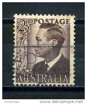 AUSTRALIA    1950      2 1/2d  Purple  Brown    USED - Oblitérés