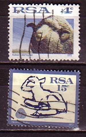 D0177 - AFRIQUE DU SUD Yv N°335/36 - Gebraucht