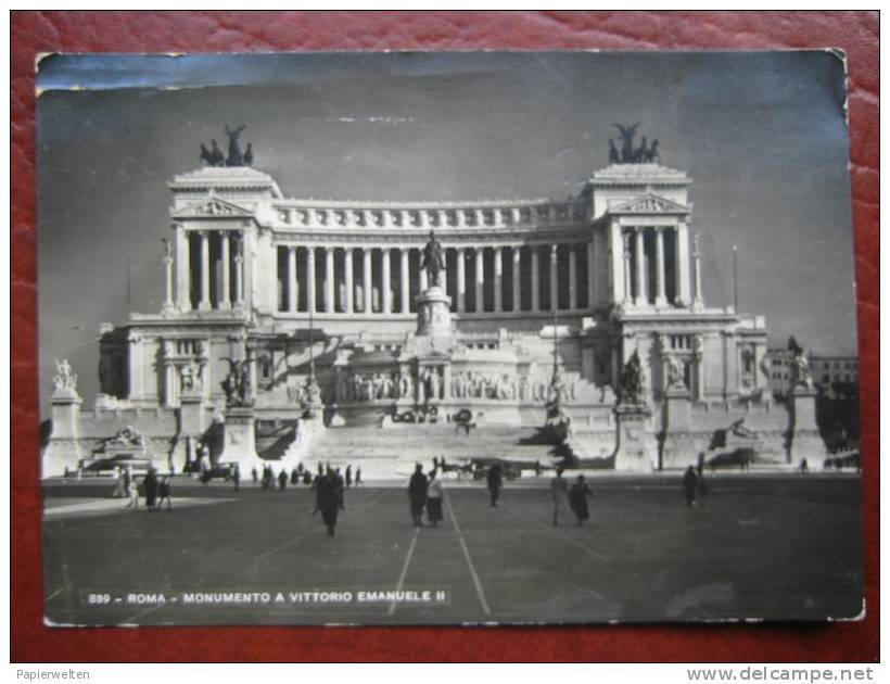 Roma - Monumento A Vittorio Emanuele II - Altare Della Patria