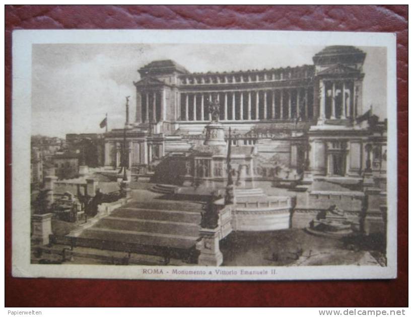 Roma - Monumento A Vittorio Emanuele II - Altare Della Patria