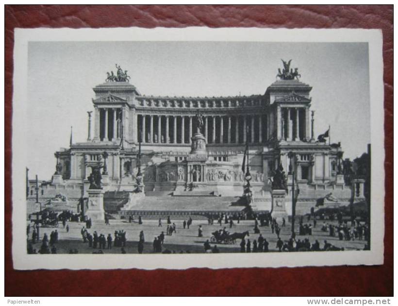 Roma - Monumento A Vittorio Emanuele II - Altare Della Patria