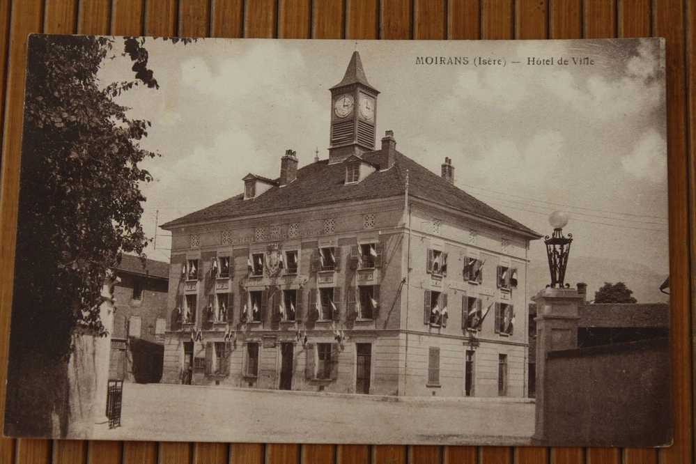 1936 CPA MOIRANS  ( Isére 38 ) Hotel De Ville - Moirans