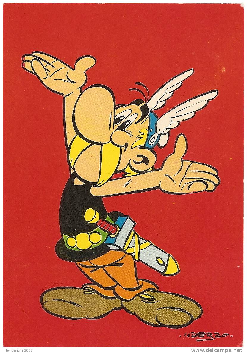 Bd - Astérix Par Uderzo , Héros Du Journal Pilote , Offert Par Le Chocolat Revillon , Ed Borde N51 - Comicfiguren