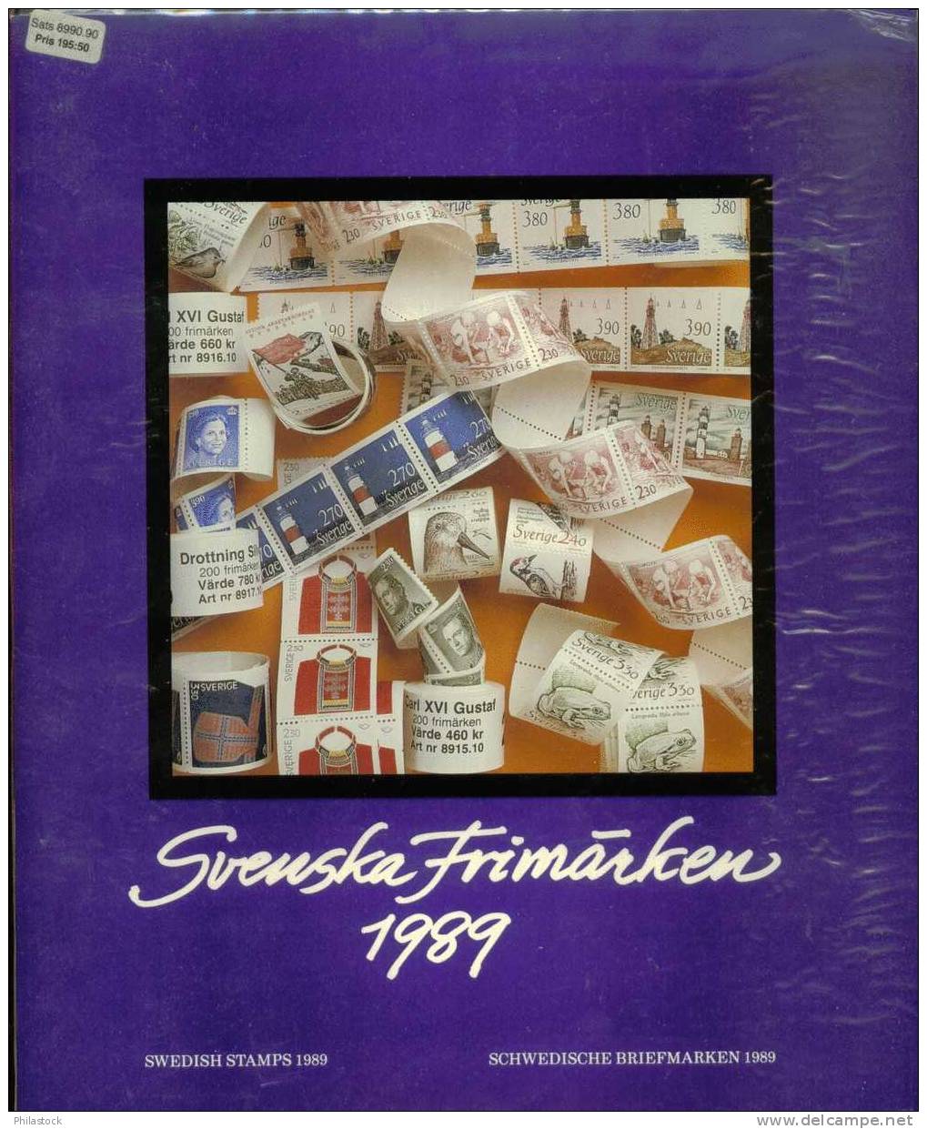 SUEDE  Année 1989 **  Compléte Dans Son Livret Des Postes D´origine - Unused Stamps