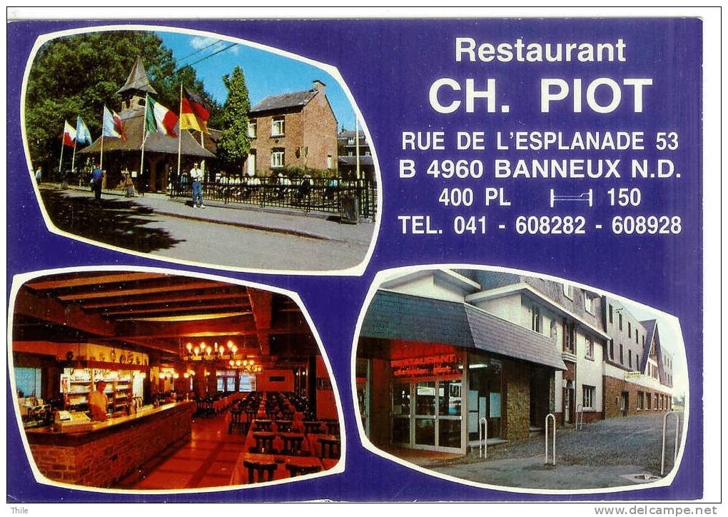 BANNEUX NOTRE-DAME - Restaurant Ch. Piot - Sprimont