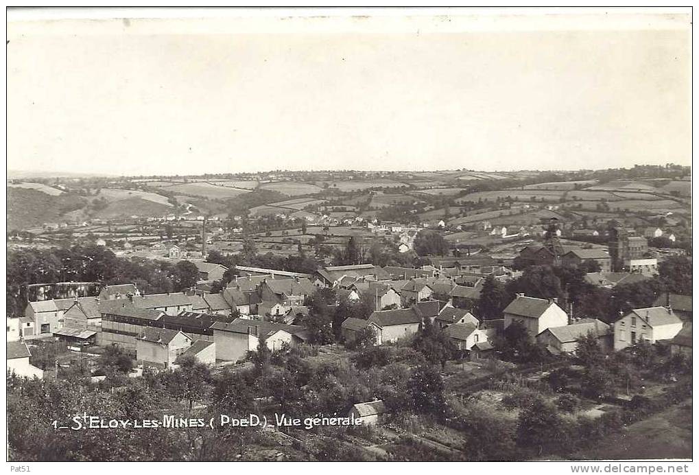 63 - Saint Eloy Les Mines : Vue Générale - Saint Eloy Les Mines