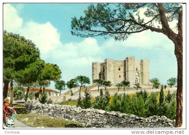 Castel Del Monte (Andria - Bari): Cartolina Viaggiata 1968 - Andria