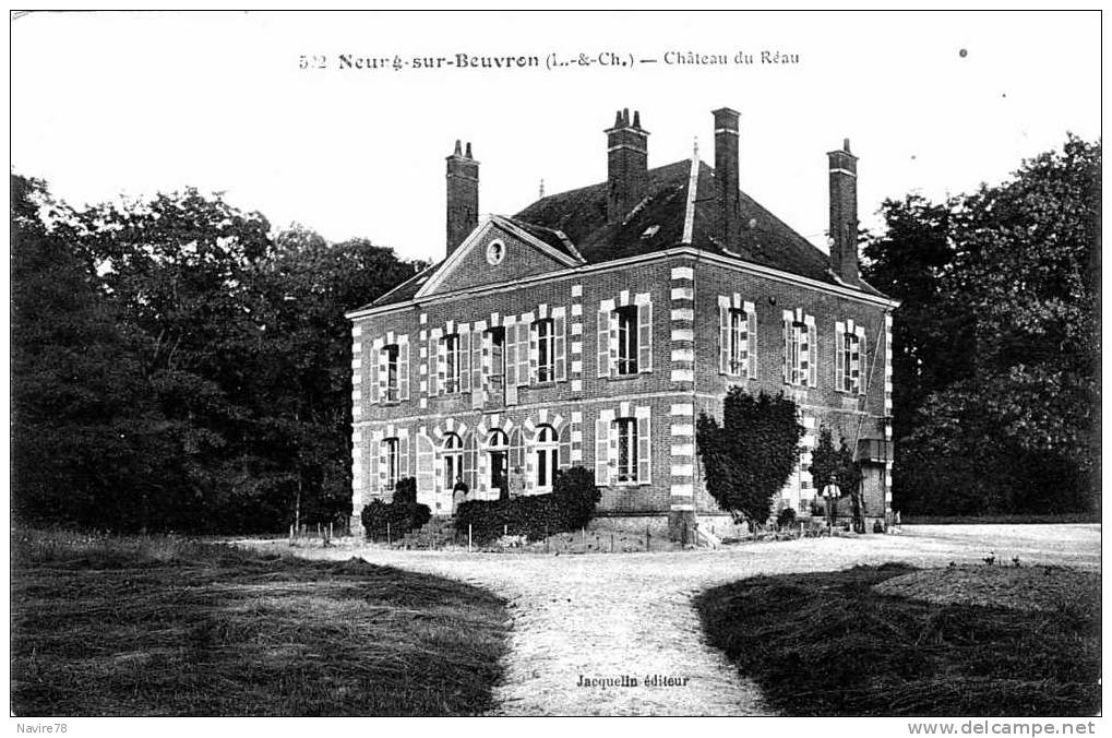 41 Cpa NEUNG SUR BEUVRON  CHATEAU DU REAU - Neung Sur Beuvron