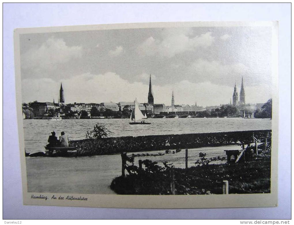 CPA - HAMBURG - An Der Aubenalster - Autres & Non Classés