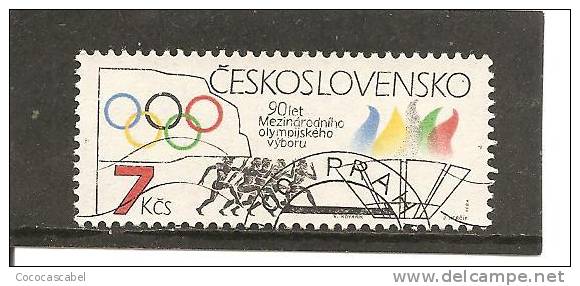 Checoslovaquia - Czechoslovakia Nº Scott  2498 - Yvert 2569 (usado) (o). - Oblitérés