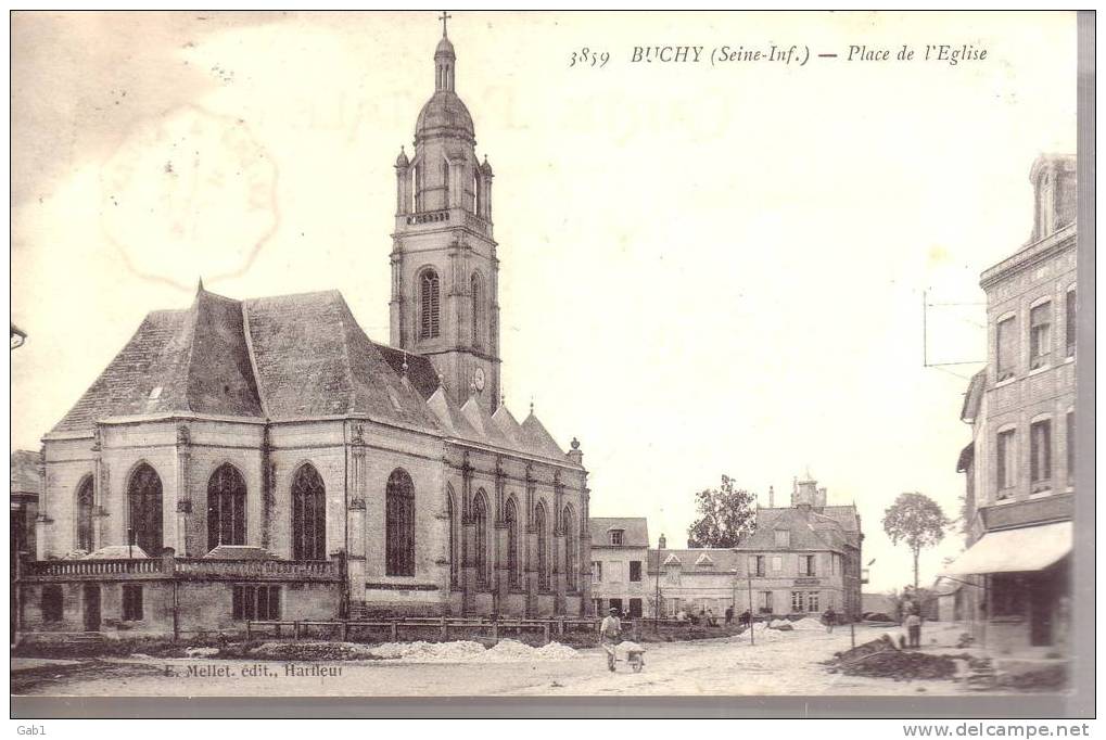 76 --- Buchy --- Place De L´Eglise - Buchy