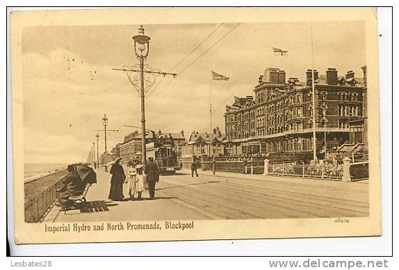 Imperial Hydro And North Promenade, Blackpool-Aou 374 - Blackpool