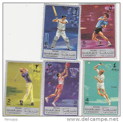 Sharjah-Sports MNH Set - Other & Unclassified