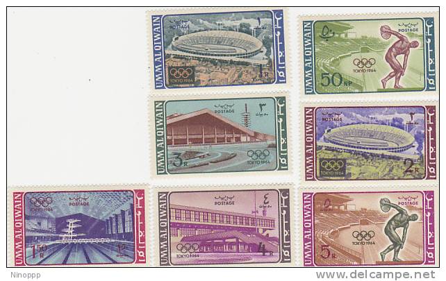 Umm Al Qiwain-1964 Tokyo Olympic Games MNH - Summer 1964: Tokyo