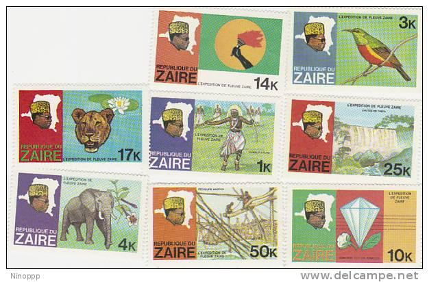 Zaire-1979 River Expedition MNH - Unused Stamps