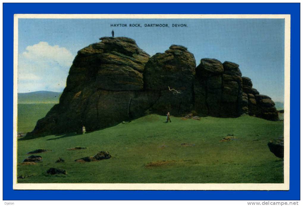 HAYTOR ROCK. - DARTMOOR. - DEVON.  (C.P.S.M.) - Dartmoor