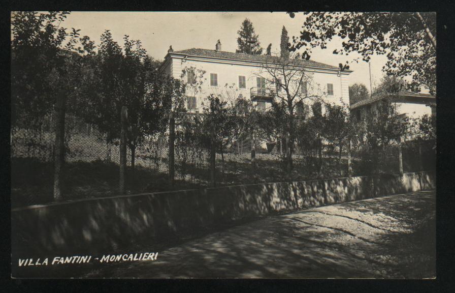4006-MONCALIERI(TORINO)-VILLA  FANTINI-1935-FP - Moncalieri