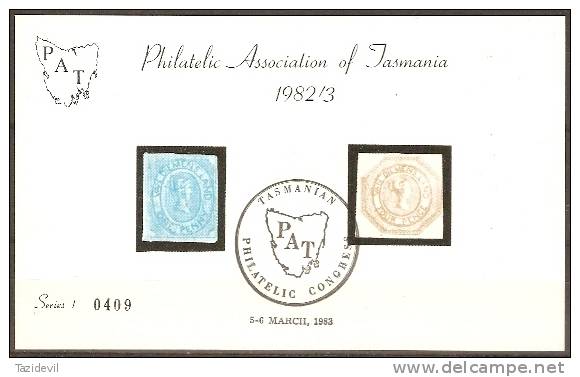 TASMANIA - 1982/3 Philatelic Association Souvenir Sheet. MNH ** Scarce These Days - Ungebraucht