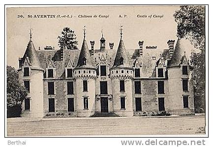 37 SAINT AVERTIN - Chateau De Cange - Saint-Avertin