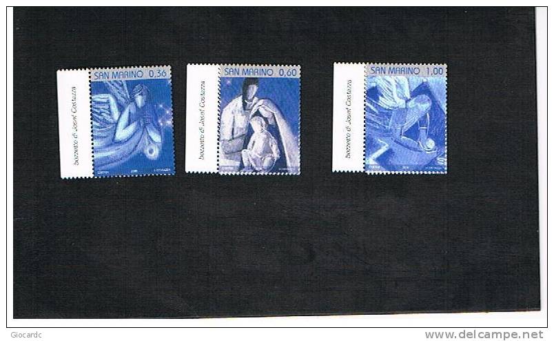 SAN MARINO - UNIF. 2209.2211    -    2008  NATALE       -  NUOVI ** - Unused Stamps