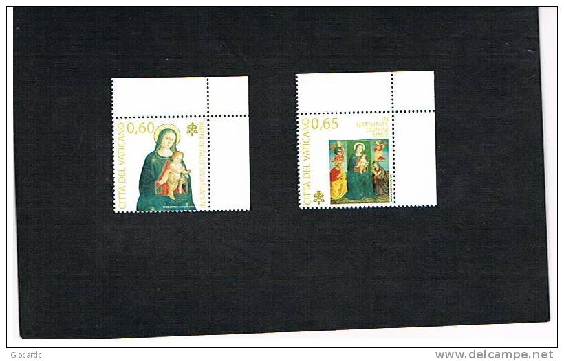 VATICANO - UNIF.N.C . -  2009  NATALE  -  NUOVI (MINT) ** - Unused Stamps