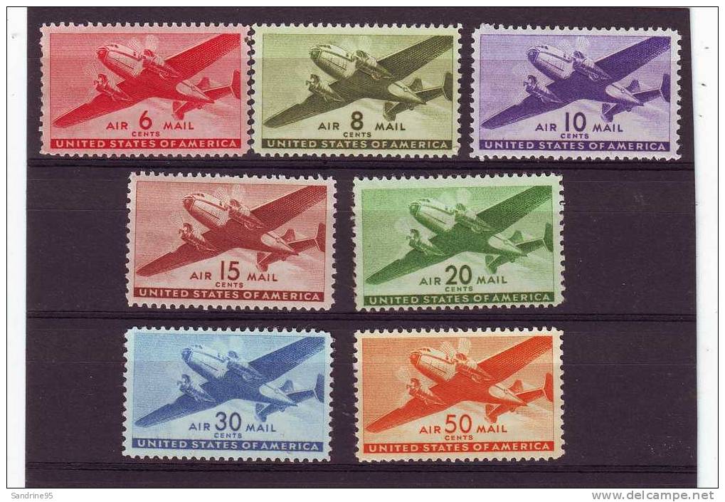 ETATS -UNIS D' AMERIQUE  POSTE AERIENNE NEUF; - 2b. 1941-1960 Unused