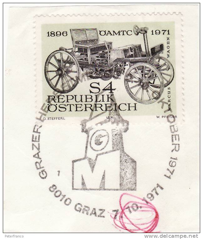 1971 Austria - Grazer Herbstmesse - Machines à Affranchir (EMA)